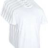 Suitable T-Shirt Wit Hoge O-hals Obra 6-Pack -Kleding Kortingswinkel 10779 10