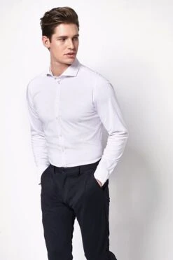 Desoto Overhemd Strijkvrij Wit -Kleding Kortingswinkel 13790 5