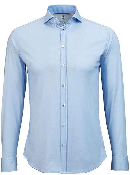 Desoto Overhemd Strijkvrij Blauw Oxford 3 Desoto Overhemd Strijkvrij Blauw Oxford