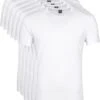Suitable T-shirts Wit O-hals Ota 6 Pack -Kleding Kortingswinkel 236 37