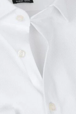 OLYMP No'6 Six Overhemd Skinny Fit Wit -Kleding Kortingswinkel 52777 13 1