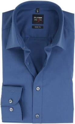 OLYMP Overhemd Donkerblauw Body Fit