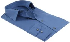 OLYMP Overhemd Donkerblauw Body Fit -Kleding Kortingswinkel 57672 4