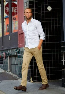 Dockers Alpha Skinny Tapered Smart 360 Flex Khaki -Kleding Kortingswinkel 58078 5