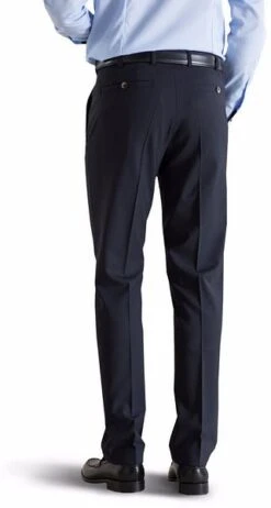 Meyer Pantalon Roma Wolmix Navy -Kleding Kortingswinkel 58683 6