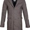 Dstrezzed Coat Boucle Brown Melange