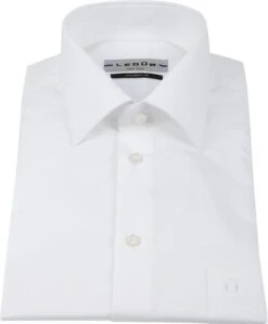 Ledub Overhemd Korte Mouwen Wit -Kleding Kortingswinkel 60528 8