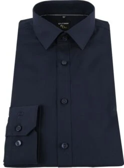 OLYMP Overhemd N0.6 Navy 11 OLYMP Overhemd N0.6 Navy -Kleding Kortingswinkel 60552 4