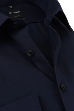 OLYMP Overhemd Luxor Modern-Fit Donkerblauw 13 OLYMP Overhemd Luxor Modern-Fit Donkerblauw -Kleding Kortingswinkel 60575 2 1