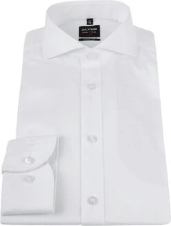 OLYMP Overhemd Level 5 Wit BF -Kleding Kortingswinkel 60667 7