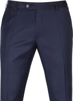 Suitable Pantalon Evans Wol Navy -Kleding Kortingswinkel 60957 8 1