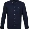 Gant Casual Overhemd Broadcloth Marine -Kleding Kortingswinkel 61485 1