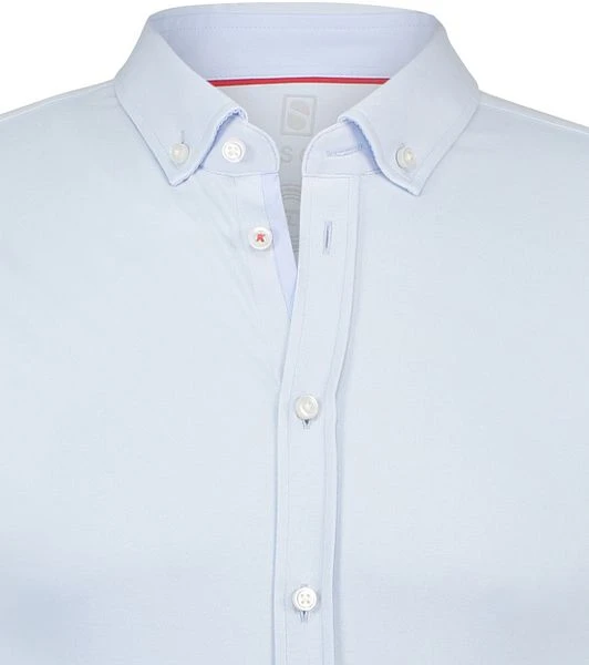 Desoto Overhemd Korte Mouw Lichtblauw 051 4 Desoto Overhemd Korte Mouw Lichtblauw 051 - Afbeelding 2