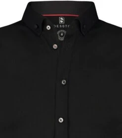 Desoto Overhemd Korte Mouw Zwart 081 9 Desoto Overhemd Korte Mouw Zwart 081 -Kleding Kortingswinkel 63360 2
