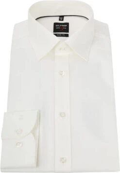 OLYMP Overhemd Level 5 BF Off-White -Kleding Kortingswinkel 63742 3