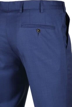 Suitable Pantalon Evans Wol Blauw -Kleding Kortingswinkel 64674 3