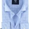 Suitable Respect Overhemd Ruit Blauw -Kleding Kortingswinkel 65010 1