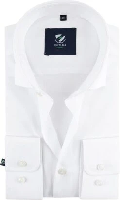 Suitable Respect Overhemd Wit -Kleding Kortingswinkel 65012 1 1