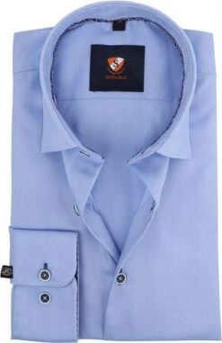 Suitable Overhemd Oxford Blauw -Kleding Kortingswinkel 65850 1 1