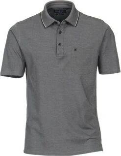 Casa Moda Polo Donkergrijs