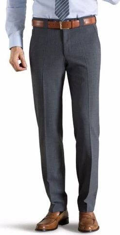 Meyer Pantalon Roma Wolmix Grijs -Kleding Kortingswinkel 65886 10