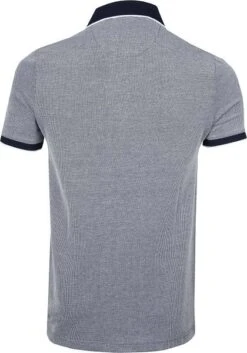 Suitable Prestige Poloshirt Melange Navy -Kleding Kortingswinkel 66247 4