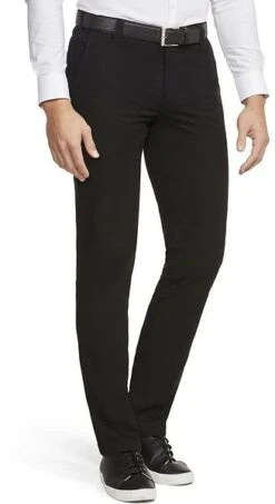 Meyer Chino Bonn Zwart -Kleding Kortingswinkel 66749 6