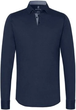 Desoto Polo New Hai Strijkvrij Donkerblauw 11 Desoto Polo New Hai Strijkvrij Donkerblauw -Kleding Kortingswinkel 66792 1 1