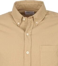 Colorful Standard Overhemd Khaki 9 Colorful Standard Overhemd Khaki -Kleding Kortingswinkel 67649 2