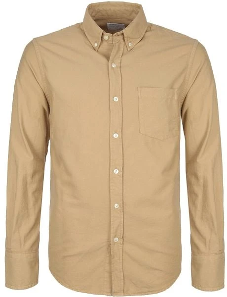 Colorful Standard Overhemd Khaki 8 Colorful Standard Overhemd Khaki - Afbeelding 6