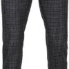 Suitable Pantalon Milano Wol Blend Ruit Antraciet -Kleding Kortingswinkel 67708 1