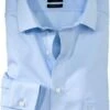 OLYMP Katoen Overhemd Luxor Blauw -Kleding Kortingswinkel 68173 1