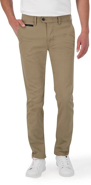 Gardeur Chino Benny Beige Camel 7 Gardeur Chino Benny Beige Camel - Afbeelding 5