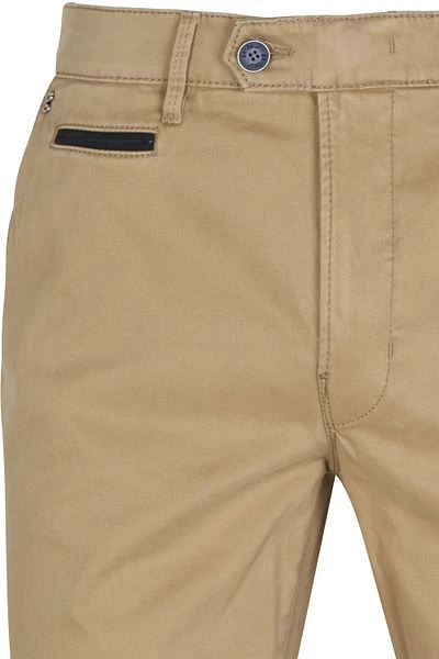 Gardeur Chino Benny Beige Camel 4 Gardeur Chino Benny Beige Camel - Afbeelding 2
