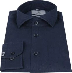 Suitable Prestige Overhemd Funi Donkerblauw 10 Suitable Prestige Overhemd Funi Donkerblauw -Kleding Kortingswinkel 68771 3