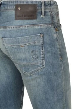No-Excess No Excess Jeans 712 Bleach Denim -Kleding Kortingswinkel 69432 3