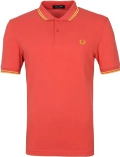 Fred Perry Polo M3600 Zomer Rood