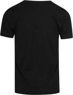 Mey Dry Cotton V-hals T-shirt Zwart -Kleding Kortingswinkel 70289 10