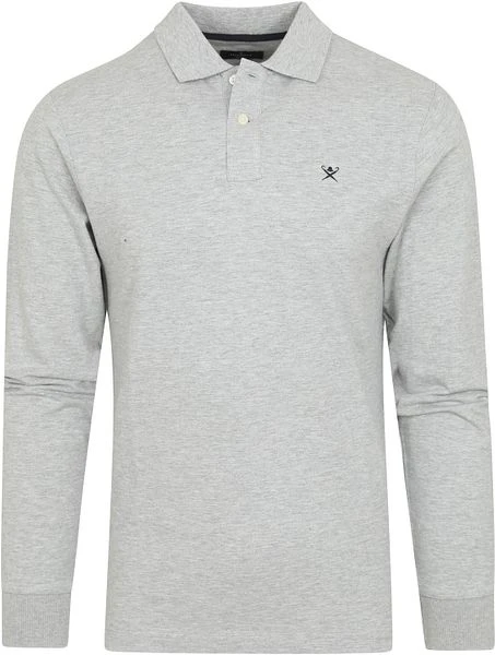 Hackett LS Polo Grijs