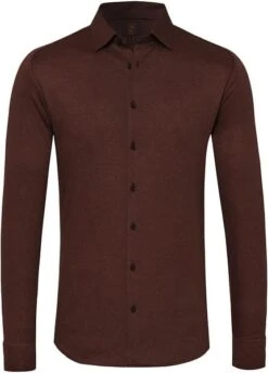 Desoto Overhemd Strijkvrij Modern Kent Bruin 12 Desoto Overhemd Strijkvrij Modern Kent Bruin -Kleding Kortingswinkel 70455 6 1