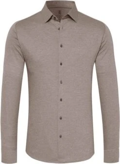 Desoto Overhemd Strijkvrij Modern Kent Lichtbruin 13 Desoto Overhemd Strijkvrij Modern Kent Lichtbruin -Kleding Kortingswinkel 70457 1 1