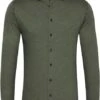 Desoto Overhemd Strijkvrij Modern Kent Donkergroen -Kleding Kortingswinkel 70459 1
