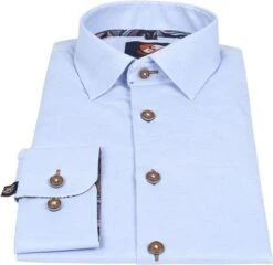 Suitable Overhemd Smart HBD Lichtblauw -Kleding Kortingswinkel 70586 3