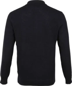 Scotch And Soda Long Sleeve Polo Donkerblauw -Kleding Kortingswinkel 70610 4