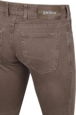 Gardeur Sandro Jeans Bruin -Kleding Kortingswinkel 70682 5 1