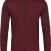 Desoto Overhemd Strijkvrij Modern Kent Donkerpaars -Kleding Kortingswinkel 71268 1