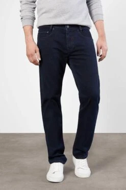 Mac Broek Arne Stretch Blue Black H799 -Kleding Kortingswinkel 7141 8