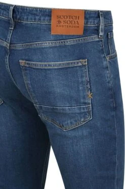 Scotch And Soda Skim Jeans Classic Blauw -Kleding Kortingswinkel 71500 3
