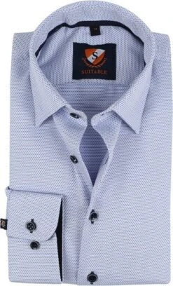 Suitable Overhemd Smart HBD Wiber Blauw -Kleding Kortingswinkel 71559 1 1