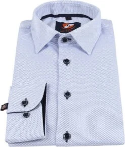 Suitable Overhemd Smart HBD Wiber Blauw -Kleding Kortingswinkel 71559 3 1